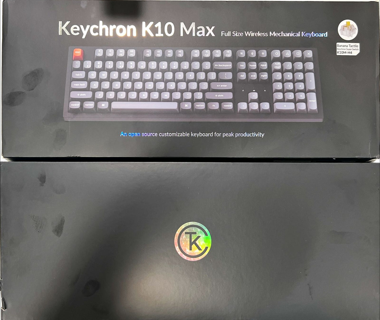 Keychron K10 Max Custom Mechanical Gaming Keyboard, Full Size