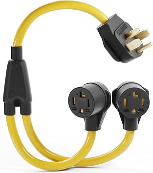 Split Plug Adapter Cord